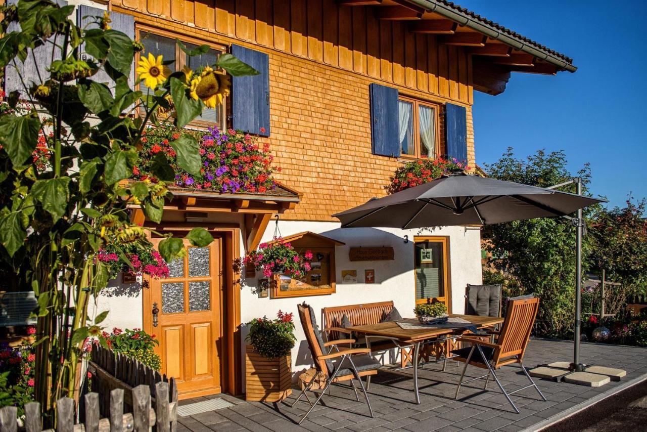 Apartamento Haus Gorbach Oberstaufen Exterior foto